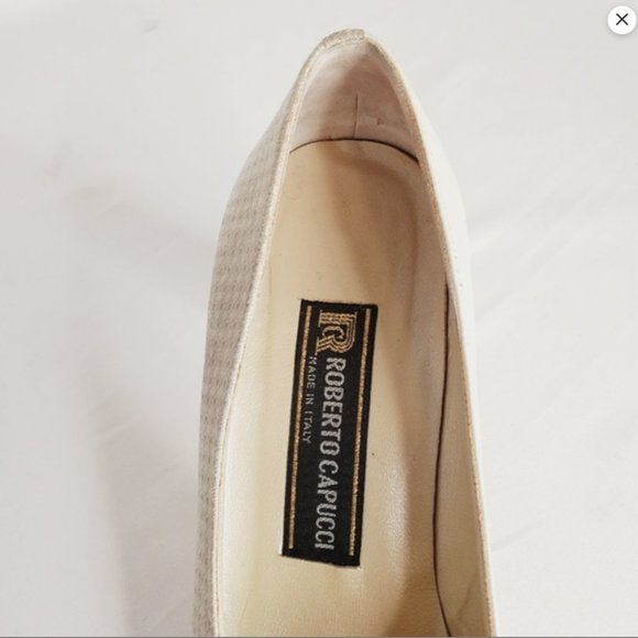 Roberto Capucci - Three Tone Leather Pumps - Picture 4 of 8